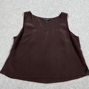 Citron Womens Size PS Silk Blend Tank Top